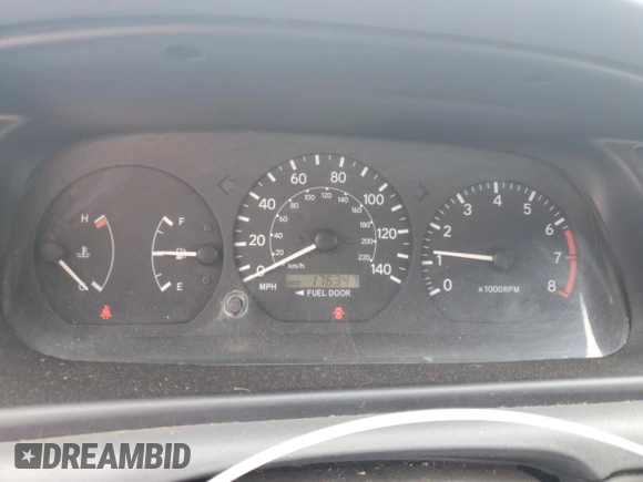 2001 Toyota Camry CE z VIN 4T1BG22K71U847635, wystawiony jako Copart lot #53729415 z przebiegiem 176 347 mil mil oraz Nie do naprawy • Non repairable. Historia ofert i sprzedaży dostępna na DreamBid. Obrazek 9.