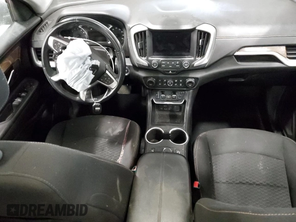 2018 GMC Terrain SLE z VIN 3GKALTEX9JL207675, wystawiony jako Copart lot #50639395 z przebiegiem Nie podano mil oraz Szkody całkowita. Historia ofert i sprzedaży dostępna na DreamBid. Obrazek 8.
