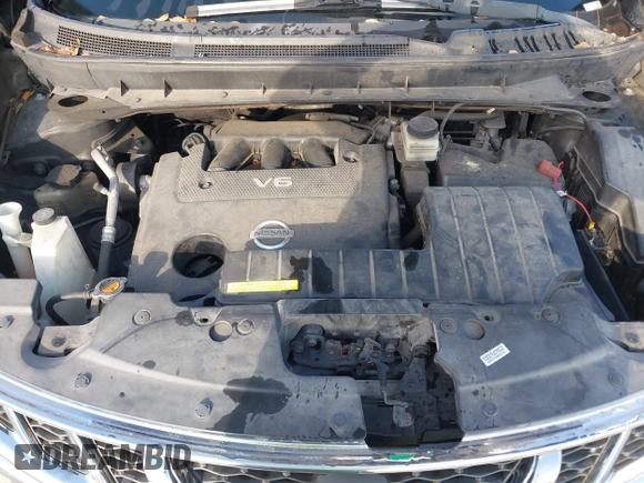 2011 Nissan Murano SL with VIN JN8AZ1MU6BW057143, listed as a IAAI auction lot 41738054 with 147,468 mi miles. Bid and sale history available at carsss.com. Image 10.