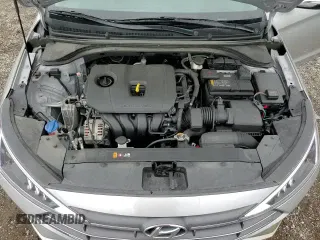 2020 Hyundai Elantra Value Edition with VIN KMHD84LF9LU980953, listed as a Copart auction lot 55226765 with 39,731 mi miles and Salvage title. Bid and sale history available at DreamBid. Image 13.