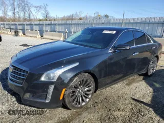 2016 Cadillac CTS Sedan Luxury Collection RWD with VIN 1G6AR5SX2G0192195, listed as a Copart auction lot 47075015 with 117,896 mi miles and Salvage Title. Bid and sale history available at carsss.com. Image 1.