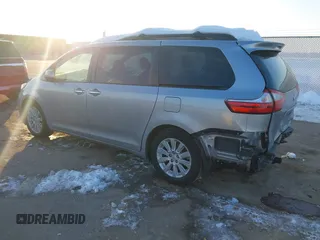 2015 Toyota Sienna Ltd with VIN 5TDDK3DC1FS094834, listed as a IAAI auction lot 41344394 with 137,146 mi miles. Bid and sale history available at carsss.com. Image 3.