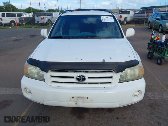 2005 Toyota Highlander z VIN JTEEP21A550090205, wystawiony jako IAAI lot #41611463 z przebiegiem 158 137 mil mil oraz . Historia ofert i sprzedaży dostępna na DreamBid. Obrazek 6.