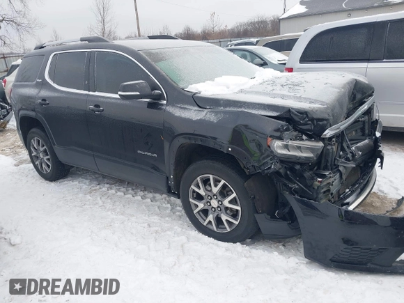 2020 GMC Acadia SLT with VIN 1GKKNULS6LZ136667, listed as a IAAI auction lot 41263992 with 81,034 mi miles and . Bid and sale history available at DreamBid. Image 1.