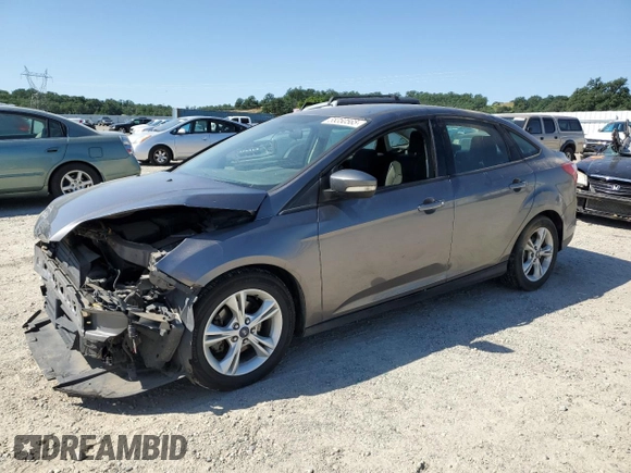 2014 Ford Focus SE with VIN 1FADP3F29EL442813, listed as a Copart auction lot 55350565 with 109,881 mi miles and Salvage Title. Bid and sale history available at carsss.com. Image 1.