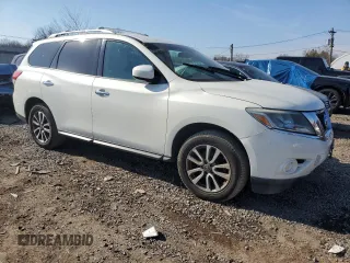 2013 Nissan Pathfinder S with VIN 5N1AR2MM6DC637459, listed as a Copart auction lot 46244265 with 149,396 mi miles and Clean Title. Bid and sale history available at carsss.com. Image 4.