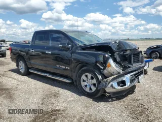 2019 Nissan Titan S with VIN 1N6AA1EK3KN528085, listed as a Copart auction lot 56395595 with 53,794 mi miles and Salvage title. Bid and sale history available at DreamBid. Image 4.