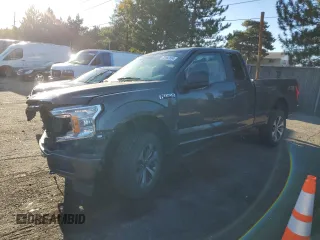 2020 Ford F-150 XL z VIN 1FTFX1E48LKF17174, wystawiony jako Copart lot #72982854 z przebiegiem 64 781 mil mil oraz Szkoda całkowita • Salvage title. Historia ofert i sprzedaży dostępna na DreamBid. Obrazek 1.