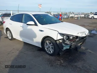 2016 Kia Optima LX with VIN 5XXGT4L34GG062691, listed as a IAAI auction lot 40743940 with 99,069 mi miles and . Bid and sale history available at DreamBid. Image 1.