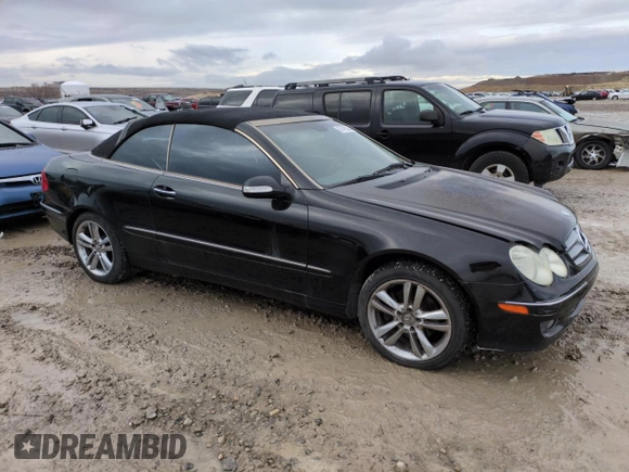 2008 Mercedes-Benz CLK-Class 3.5L with VIN WDBTK56F38T094013, listed as a Copart auction lot 87415254 with 115,810 mi miles and Clean Title. Bid and sale history available at carsss.com. Image 4.