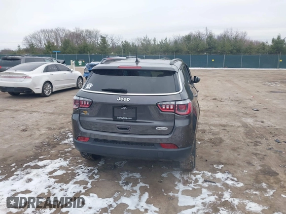 2017 Jeep Compass Latitude with VIN 3C4NJCBB9HT682278, listed as a IAAI auction lot 41240909 with 133,766 mi miles and . Bid and sale history available at DreamBid. Image 16.