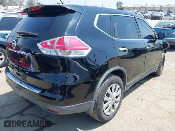 2015 Nissan Rogue SV with VIN KNMAT2MT9FP508835, listed as a IAAI auction lot 42174288 with 203,155 mi miles and . Bid and sale history available at carsss.com. Image 4.