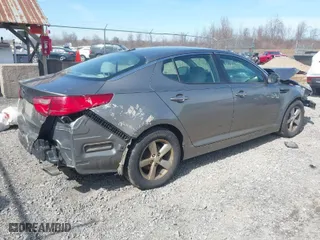 2014 Kia Optima LX with VIN 5XXGM4A79EG287804, listed as a IAAI auction lot 41824981 with 191,213 mi miles. Bid and sale history available at carsss.com. Image 4.