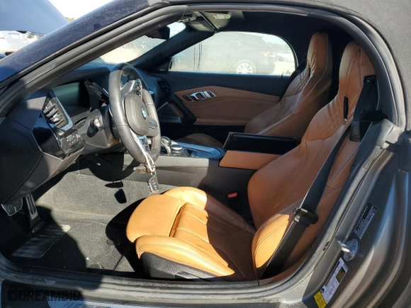 2020 BMW Z4 sDriveM40i with VIN WBAHF9C04LWW40647, listed as a Copart auction lot 80900534 with 0 mi miles and Salvage Title. Bid and sale history available at carsss.com. Image 7.