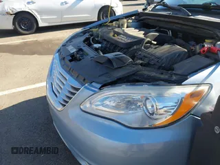 2012 Chrysler 200 Limited with VIN 1C3CCBCBXCN303781, listed as a IAAI auction lot 41807257 with 199,751 mi miles. Bid and sale history available at carsss.com. Image 6.