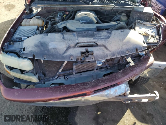 2002 Chevrolet Tahoe Z71 with VIN 1GNEK13Z62R310238, listed as a Copart auction lot 43973145 with 218,657 mi miles and Salvage Title. Bid and sale history available at carsss.com. Image 12.