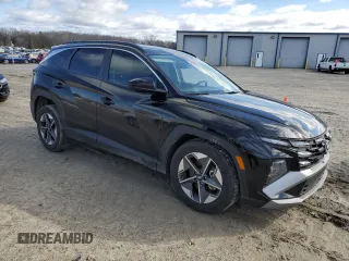 2025 Hyundai Tucson SEL with VIN 5NMJB3DE7SH450690, listed as a Copart auction lot 47982635 with 13,947 mi miles and Salvage Title. Bid and sale history available at carsss.com. Image 4.