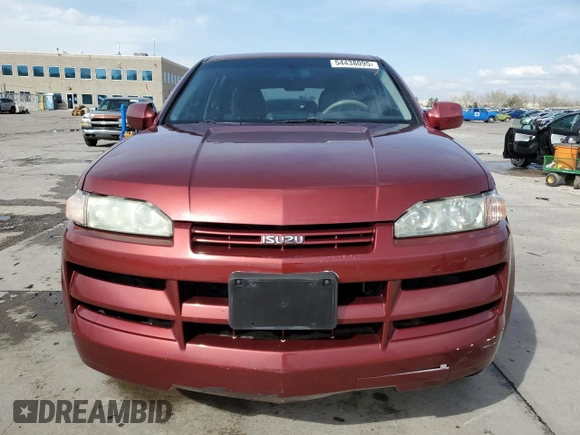 2003 Isuzu Axiom with VIN 4S2CE58X934602149, listed as a Copart auction lot 54438095 with 127,855 mi miles and Salvage Title. Bid and sale history available at carsss.com. Image 5.