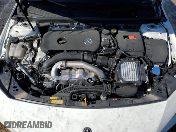 2024 Mercedes-Benz CLA 250 with VIN W1K5J4HB6RN452976, listed as a Copart auction lot 46283815 with 3,868 mi miles and Salvage title. Bid and sale history available at DreamBid. Image 11.