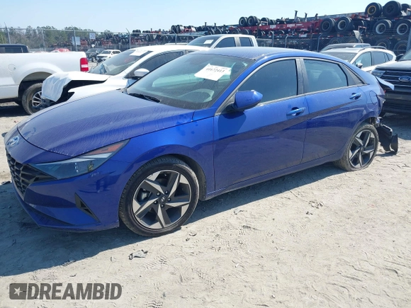 2023 Hyundai Elantra SEL with VIN 5NPLS4AG7PH106792, listed as a IAAI auction lot 41672413 with 34,774 mi miles and . Bid and sale history available at DreamBid. Image 17.