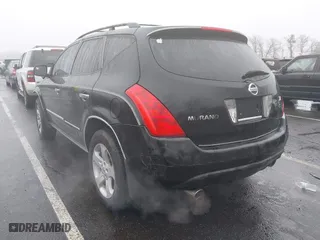 2005 Nissan Murano SE with VIN JN8AZ08T55W306340, listed as a IAAI auction lot 41553564 with 164,535 mi miles. Bid and sale history available at carsss.com. Image 3.