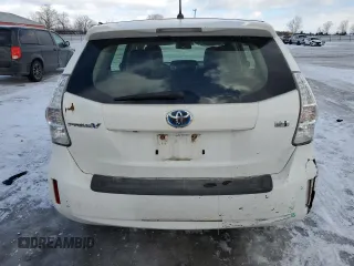 2014 Toyota Prius Two with VIN JTDZN3EU3E3300658, listed as a Copart auction lot 42302035 with 656,066 mi miles and Clean Title. Bid and sale history available at DreamBid. Image 6.