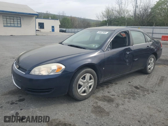 2008 Chevrolet Impala LS with VIN 2G1WB58N589112739, listed as a Copart auction lot 54407935 with 253,098 mi miles and Salvage Title. Bid and sale history available at DreamBid. Image 1.