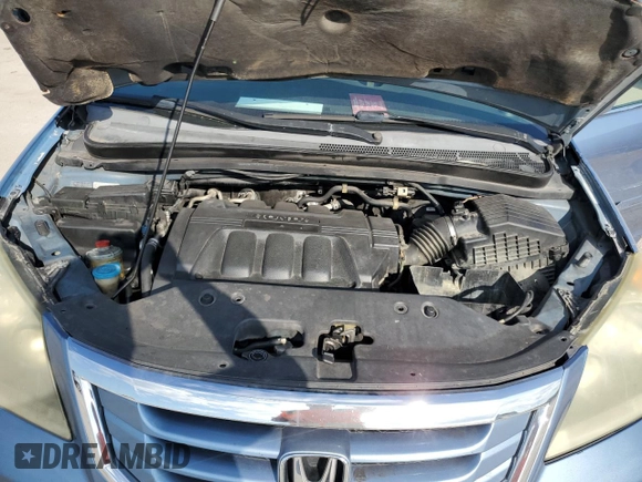 2008 Honda Odyssey EX-L with VIN 5FNRL387X8B020092, listed as a Copart auction lot 47433865 with 185,822 mi miles and Salvage Title. Bid and sale history available at carsss.com. Image 13.