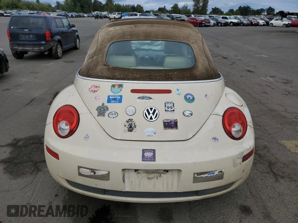 2008 Volkswagen Beetle SE с VIN 3VWRF31Y08M404756, выставлен на аукционе Copart как лот 72099234 с пробегом 121 010 миль миль и Чистый • Clean title. История ставок и продаж доступна на DreamBid. Изображение 6.