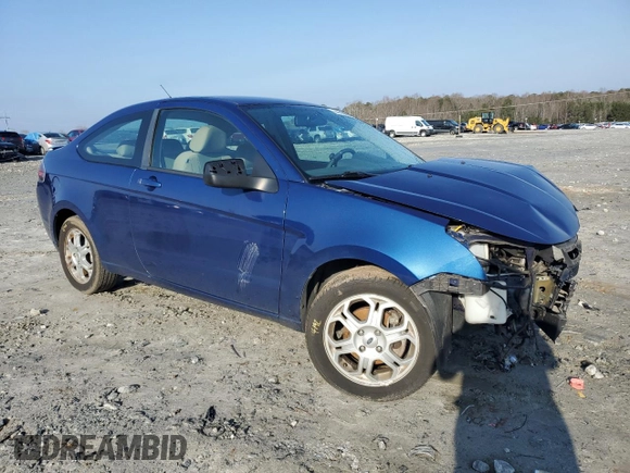 2009 Ford Focus SE with VIN 1FAHP32N69W163258, listed as a Copart auction lot 44406665 with 71,737 mi miles and Salvage Title. Bid and sale history available at carsss.com. Image 4.