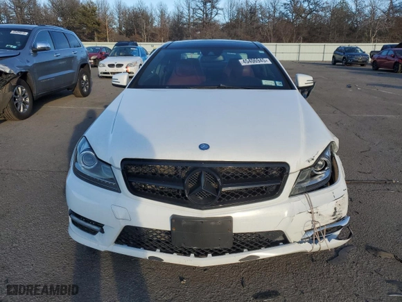 2014 Mercedes-Benz C-Class C 250 with VIN WDDGJ4HB1EG271744, listed as a Copart auction lot 45406945 with 87,792 mi miles and Salvage Title. Bid and sale history available at carsss.com. Image 5.