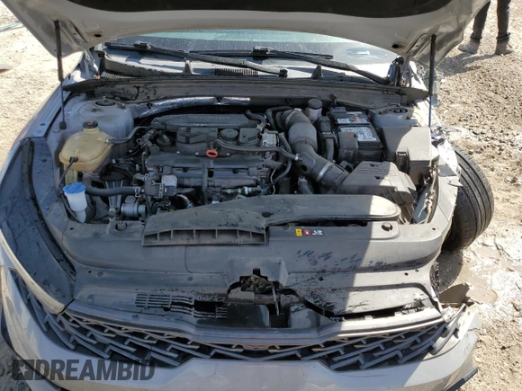2022 Kia K5 GT-Line z VIN 5XXG64J22NG118478, wystawiony jako Copart lot #50174435 z przebiegiem 87 658 mil mil oraz Szkody całkowita. Historia ofert i sprzedaży dostępna na DreamBid. Obrazek 11.