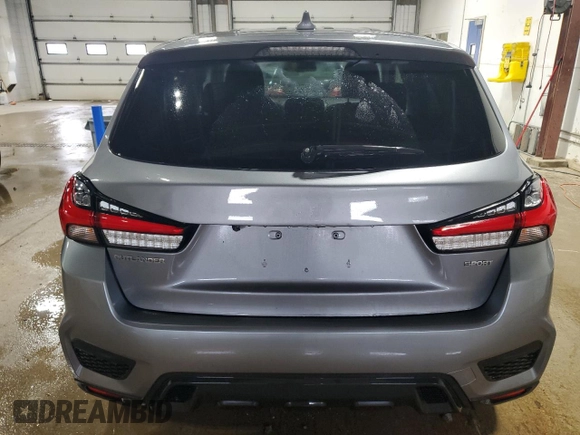 2020 Mitsubishi Outlander Sport SE 2.0 with VIN JA4AP4AU2LU003773, listed as a Copart auction lot 47446795 with 85,490 mi miles and Salvage Title. Bid and sale history available at carsss.com. Image 6.