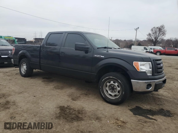 2010 Ford F-150 XL with VIN 1FTFW1E84AFC56332, listed as a Copart auction lot 49137075 with 86,620 mi miles and Salvage Title. Bid and sale history available at carsss.com. Image 4.