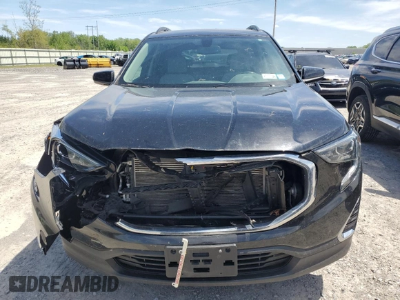 2019 GMC Terrain SLE z VIN 3GKALTEV2KL232966, wystawiony jako Copart lot #57748455 z przebiegiem 96 098 mil mil oraz Szkoda całkowita • Salvage title. Historia ofert i sprzedaży dostępna na DreamBid. Obrazek 5.