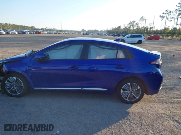 2021 Hyundai Ioniq SE with VIN KMHC65LD8MU252578, listed as a IAAI auction lot 40965612 with 25,384 mi miles and . Bid and sale history available at DreamBid. Image 14.
