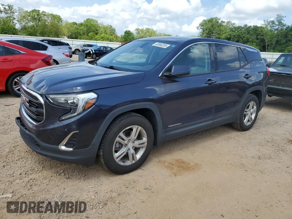 2019 GMC Terrain SLE z VIN 3GKALMEV9KL226037, wystawiony jako Copart lot #53850235 z przebiegiem 86 062 mil mil oraz Nie do naprawy • Non repairable. Historia ofert i sprzedaży dostępna na DreamBid. Obrazek 1.