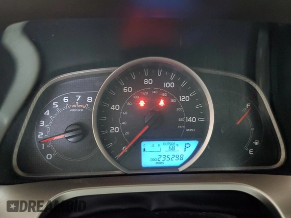 2013 Toyota RAV4 LE with VIN JTMBFREV6DD020378, listed as a Copart auction lot 56040085 with 235,298 mi miles and Salvage title. Bid and sale history available at DreamBid. Image 9.