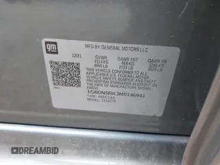 2021 Cadillac CT5 Premium Luxury z VIN 1G6DN5RK3M0146941, wystawiony jako IAAI lot #41934950 z przebiegiem Nie podano mil oraz . Historia ofert i sprzedaży dostępna na DreamBid. Obrazek 9.