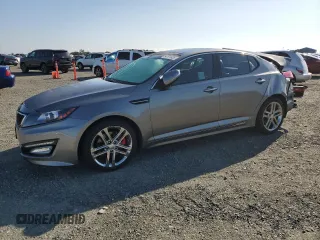2013 Kia Optima SX with VIN 5XXGR4A65DG148700, listed as a Copart auction lot 54791325 with 20,146 mi miles and Salvage title. Bid and sale history available at DreamBid. Image 1.