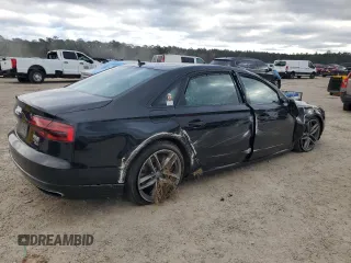 2017 Audi A8 Sport with VIN WAU43AFD4HN005979, listed as a Copart auction lot 48757375 with 148,350 mi miles and Salvage Title. Bid and sale history available at DreamBid. Image 3.
