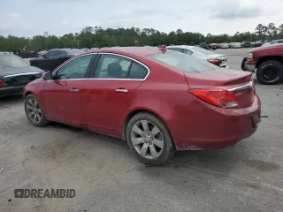 2013 Buick Regal Turbo Premium 1 с VIN 2G4GS5EV0D9232082, выставлен на аукционе Copart как лот 57785195 с пробегом Не указан миль и Списание • Salvage title. История ставок и продаж доступна на DreamBid. Изображение 2.