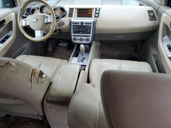 2005 Nissan Murano SL with VIN JN8AZ08T55W321467, listed as a Copart auction lot 71880514 with 127,320 mi miles and Salvage Title. Bid and sale history available at carsss.com. Image 8.