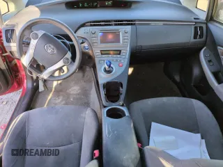 2013 Toyota Prius One with VIN JTDKN3DUXD0341856, listed as a Copart auction lot 53946985 with 123,059 mi miles and Salvage Title. Bid and sale history available at DreamBid. Image 8.