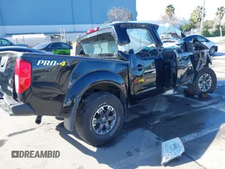 2018 Nissan Frontier SV with VIN 1N6AD0EV0JN733082, listed as a IAAI auction lot 41506210 with Not provided miles and . Bid and sale history available at DreamBid. Image 4.