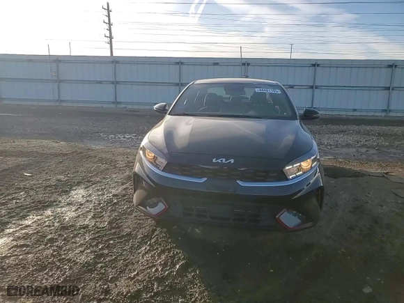 2024 Kia Forte GT-Line with VIN 3KPF54AD1RE754498, listed as a Copart auction lot 44461185 with 15,097 mi miles and Salvage Title. Bid and sale history available at carsss.com. Image 10.