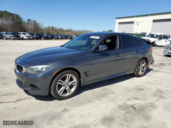 2016 BMW 3 Series Gran Turismo 328i xDrive with VIN WBA8Z5C59GG500864, listed as a Copart auction lot 48560605 with 0 mi miles and Salvage Title. Bid and sale history available at carsss.com. Image 1.