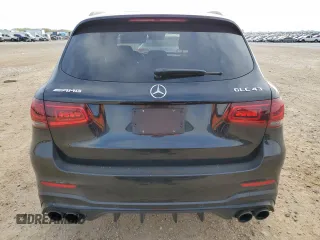 2020 Mercedes-Benz GLC with VIN W1N0G6EB3LF769353, listed as a Copart auction lot 49112485 with 26,326 mi miles and Salvage Title. Bid and sale history available at carsss.com. Image 6.