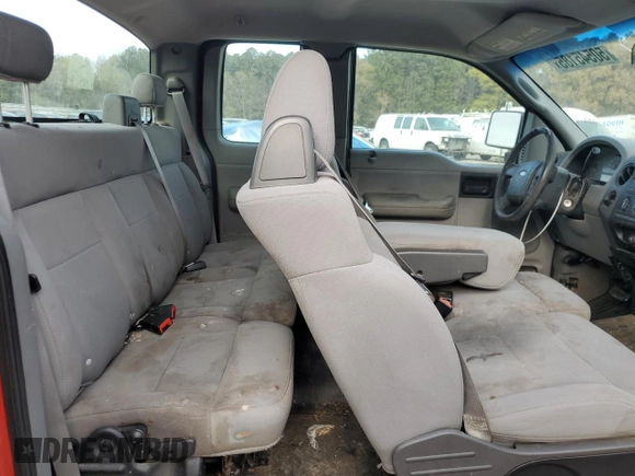 2006 Ford F-150 STX with VIN 1FTRX12W46NB44060, listed as a Copart auction lot 50545185 with 287,447 mi miles and Clean Title. Bid and sale history available at carsss.com. Image 10.