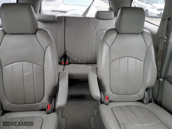 2014 Buick Enclave Leather with VIN 5GAKVBKD8EJ363171, listed as a Copart auction lot 43580985 with 249,600 mi miles and Salvage Title. Bid and sale history available at carsss.com. Image 10.
